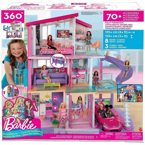 בית בובות ברבי בית חלומות ענק Barbie דגם FHY73 9997 