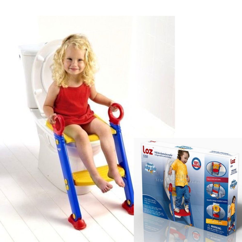 ישבנון עם מדרגות-מושב אסלה בטיחותי לילדים