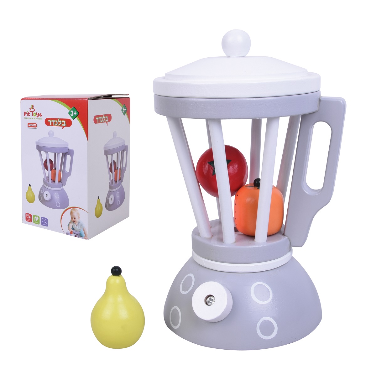 בלנדר מעבד מזון מעץ PIT T...