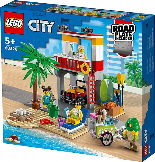 לגו סיטי סוכת מציל LEGO CITY