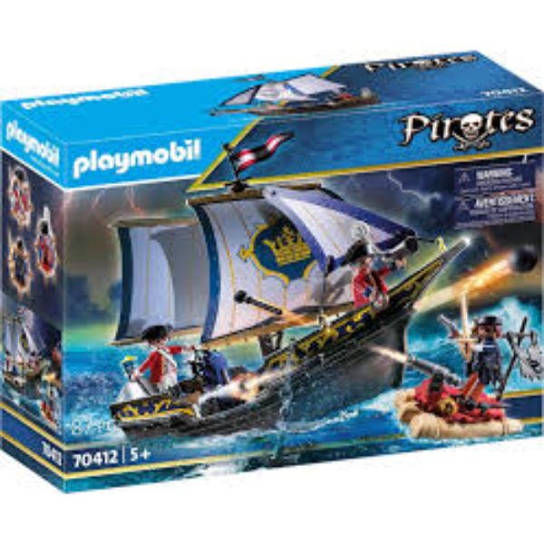פליימוביל ספינת חיילים פיראטית playmobil