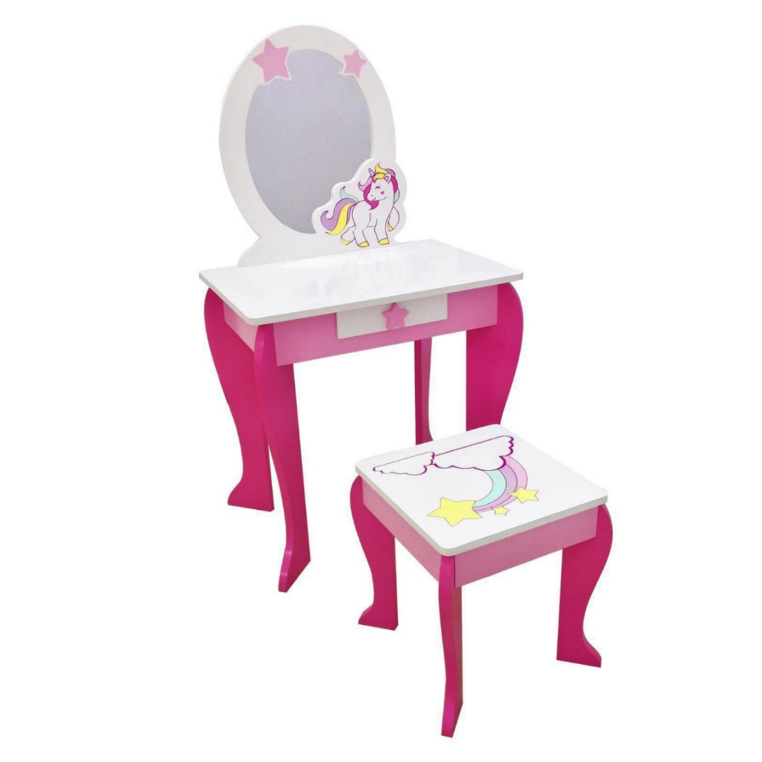 שידת איפור מעץ איכותי חד ...